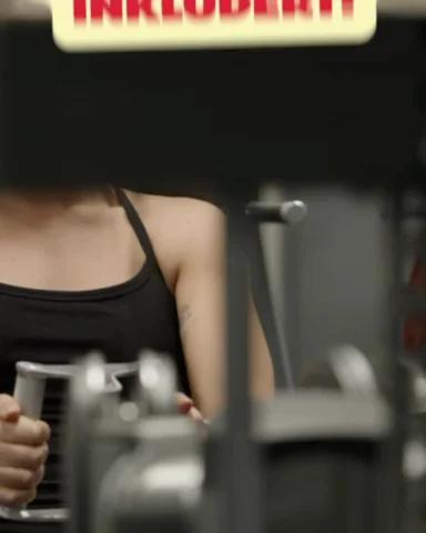 Still fra Treningshuset-portrettfilm